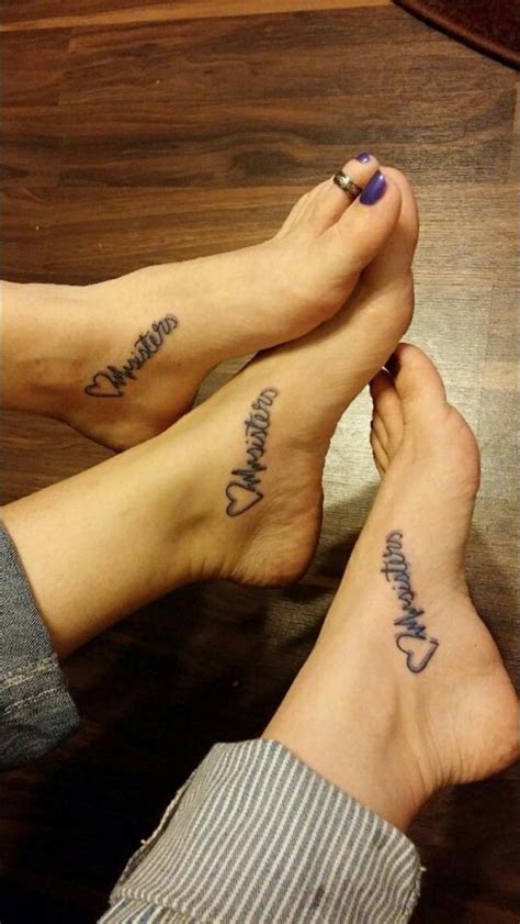 Show some love for ur bff: Sisters tattoo | Sisters tattoo, Best friend tattoos ...