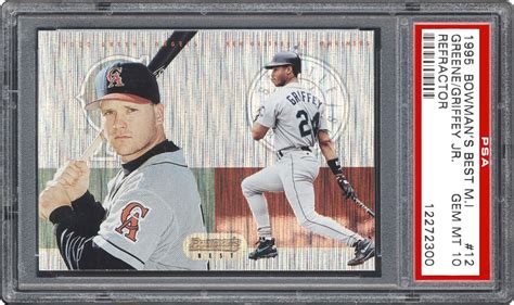 Stats capture an entire season and more. Baseball Cards - 1995 Bowman's Best Mirror Image | PSA ...