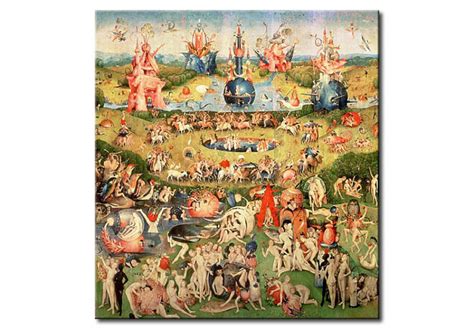 Metastasising monsters deforming and destroying life. Reprodukcja The Garden of Earthly Delights: Allegory of ...