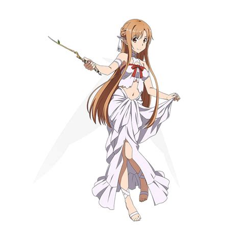 Keep things chic, minimalist, and simple with a white background from unsplash. Safebooru - 1girl asuna (sao) brown eyes brown hair ...