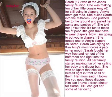 The only exception to this rule is a request to have an image captioned. abdl sissy diaper captions: family reunion