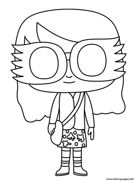 This fun harry potter printable craft can be used for dressing up or perhaps for invitations or decorations for a harry potter party. Luna Lovegood Coloring Pages Printable