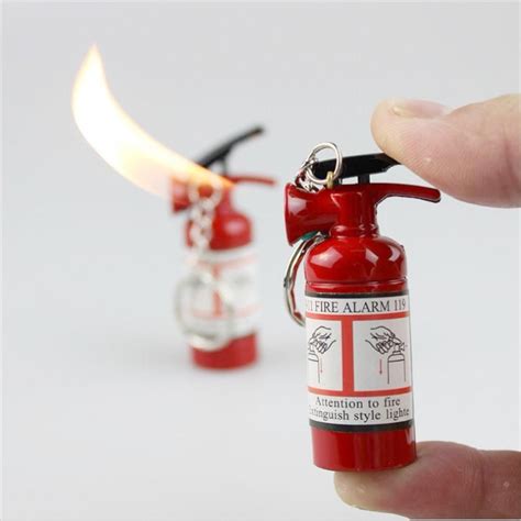 The first is to get your fire extinguisher completely refilled or recharged. Mini Fire Extinguisher Lighter | Fire extinguisher, Cool ...