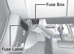 300 models to choose from: Fuse Box Diagram Acura MDX (YD3; 2014-2018)