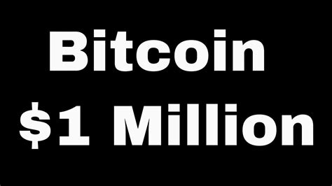 So that could give bitcoin a price of $8 million dollars, so $1 million dollars is even a discount to where. Will Bitcoin Reach 1 Million Dollars? Yes Here is Why ...