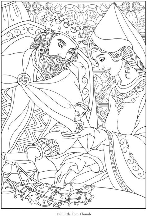 Grimm fairy tales coloring book for adult: Fiary Tale Coloring Pages - Coloring Home