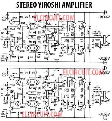 Previously i have made this yiroshi amp circuit in the mono version. DIY Stereo Yiroshi Power Amplifier 1400W | Hifi amplifier, Audio amplifier, Diy amplifier