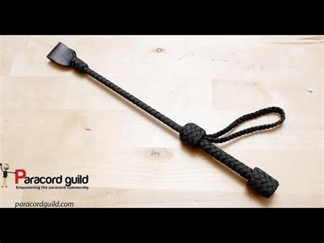 Find a great jacket to crop: Paracord riding crop - YouTube