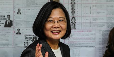 What can she deliver in her second term? Tsai Ing-wen leads in early counts for Taiwan presidential ...
