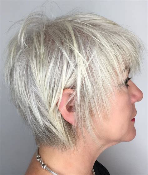 One such style was the vidal sassoon pixie, which was created by british hairstylist vidal sassoon. Short Haircuts for Women Over 60 With Fine Hair - 10+