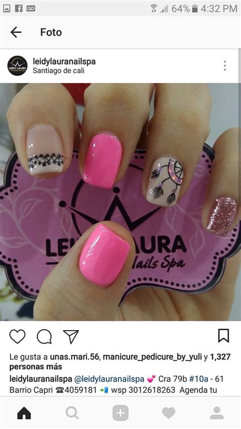 See more of diseños uñas semipermanentes on facebook. Uñas cortas por Zoraida Martinez en Diseño de uñas ...