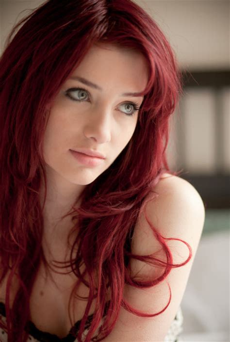 Shades of dark burgundy can go from cherry to purple hair. Red Hair Fashion 2011: Dye Dark Hair Red For 2011