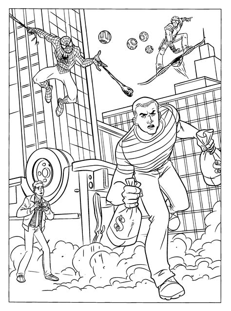 Select from 35870 printable coloring pages of cartoons, animals, nature, bible and many more. Spiderman 3 Coloring Pages - Coloringpages1001.com