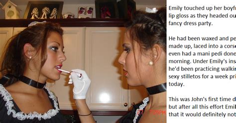 You say you miss me, so then i drive back to you. Emily's TG Captions: Fancy Dress (Guest cap)