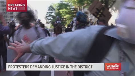 A curfew is an order specifying a time during which certain regulations apply. Photos: DC protests Monday Washington DC curfew | newscentermaine.com