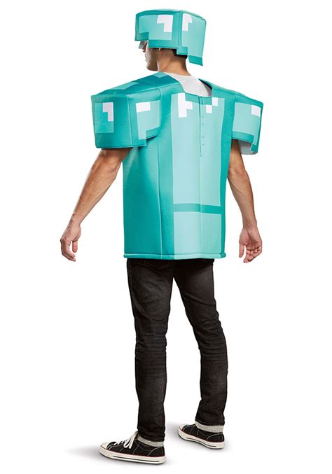 ** *keep in mind these are averages. Minecraft Armor Classic Costume for Adults