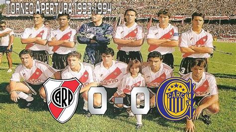 River intentará recuperarse tras su paso en falso en el debut de la copa de la liga profesional de por el lado de rosario central, cristian gonzález no podrá repetir la formación que presentó en la. River Plate vs Rosario Central | Torneo Apertura 1993-1994 - YouTube