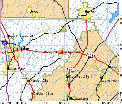 Real estate market trends in holly pond, al. Holly Pond, Alabama (AL 35055) profile: population, maps ...