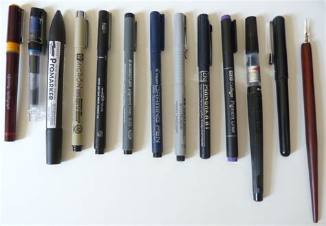 Blick carries a wide selection of ink drawing pens for sketching, coloring, and more. Drawing Pens and Papers Compared - Jackson's Art Blog