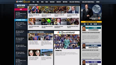 Tennis, football, nba, mls, cricket, formula 1, nhl, nfl, ncaa. NBC Sports Overhauls Website to Emphasize Live Streaming ...