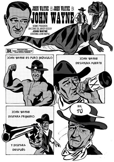 Over 100,000 spanish translations of english words and phrases. JOHN WAYNE - Spanish comic tribute | Футболки