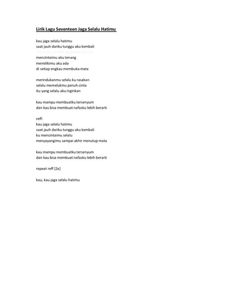 Kunci gitar dan ukulele kami terkadang agak sulit dipahami karena masih original, namun kami ciptakan tools transpose untuk merubahnya ke versi dasar agar lebih. Lirik Lagu Ku Mencintaimu Selalu Menyayangimu Sampai Akhir ...