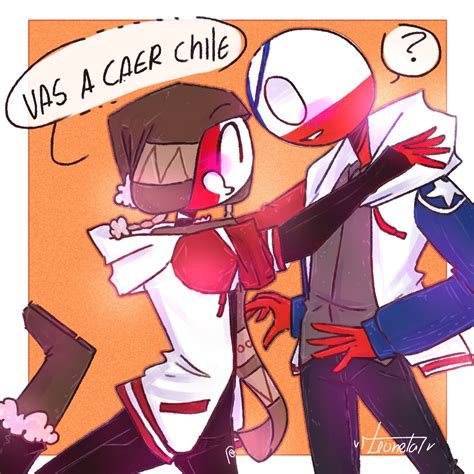 Las dos selecciones salieron a presionar en media cancha, sin embargo poco a poco perú. Chile x Perú / Peru || CountryHumans || By Queendrawing ...