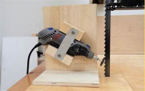 Rotate old one off after spring scalp or aeration busting plugs and put fresh blade on for season. Video Making An Easy DIY Band Saw Sharpening Jig. - BRILLIANT DIY