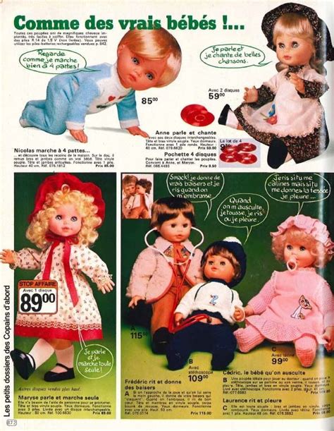 Les jouets du catalogue La Redoute 1979-80 par Nath-Didile ...