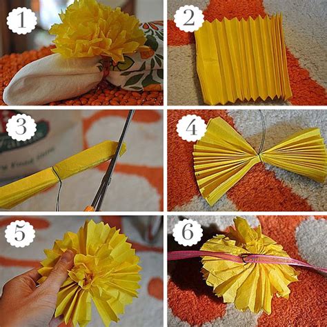 You can use one color of tissue paper or mix and match for a unique multicolored look. 35 Tissue Paper Pom Poms | Guide Patterns