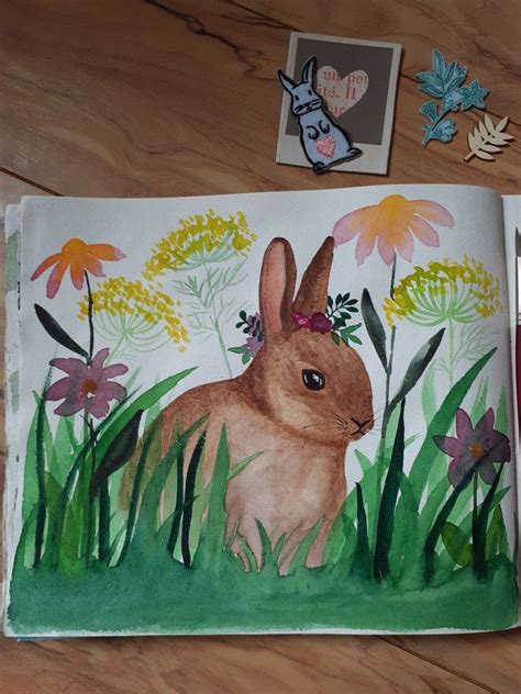 I hope you would get some tips. Lapin aquarelle in 2020 | Painting, Art, Interesting things