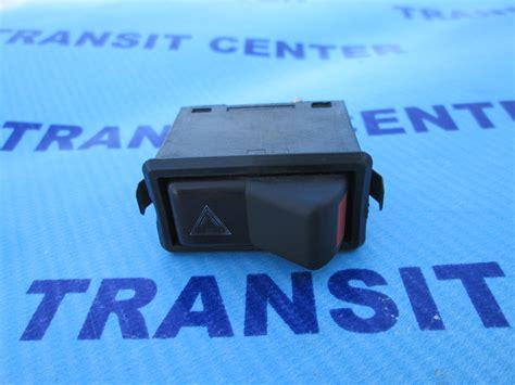 In the on position, a fused battery feed the fault could be a fuse, turn signal switch, hazard switch, flasher unit, or a broken wire or connection. Hazard lights switch Ford Transit 1984-1985