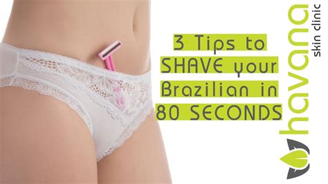 If you are susceptible to ingrown hairs that aggravate your skin and. 3 shaving tips for your Brazilian in 80 SECONDS | Laser ...