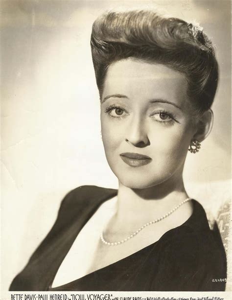 I disagree, i think it's a great movie. Details about BETTE DAVIS in "Now Voyager" Original ...