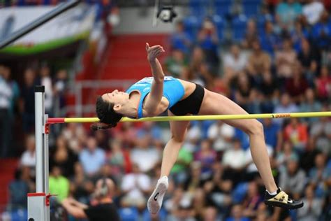 Born 14 january 1993), née kuchina, is a russian athlete who specialises in the high jump. Mariya Lasitskene salta 2,04 m em Moscovo | Revista Atletismo