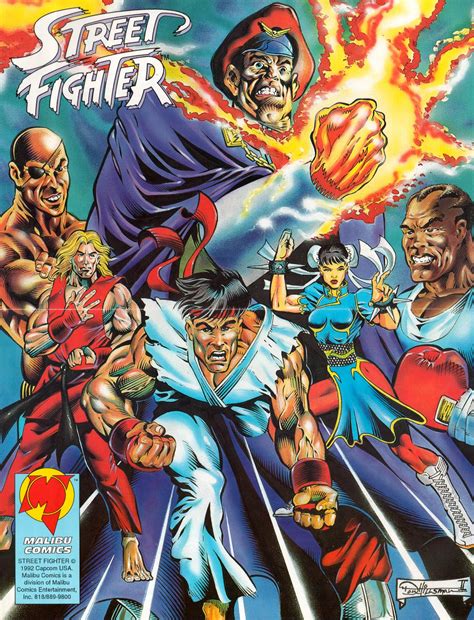 Bison'un dünyayı ele geçirme ve planlarına tehdit olarak gördüğü. Read online Street Fighter (1991) comic - Issue #1