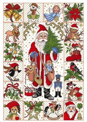 Stickvorlagen für kreuzstich und petit point von karin von winterfeld. Pin von Goldi Lox And 3 Bears auf Cross Stitch - Christmas ...