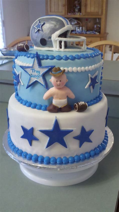 New users enjoy 60% off. Dallas Cowboys Baby Shower - CakeCentral.com