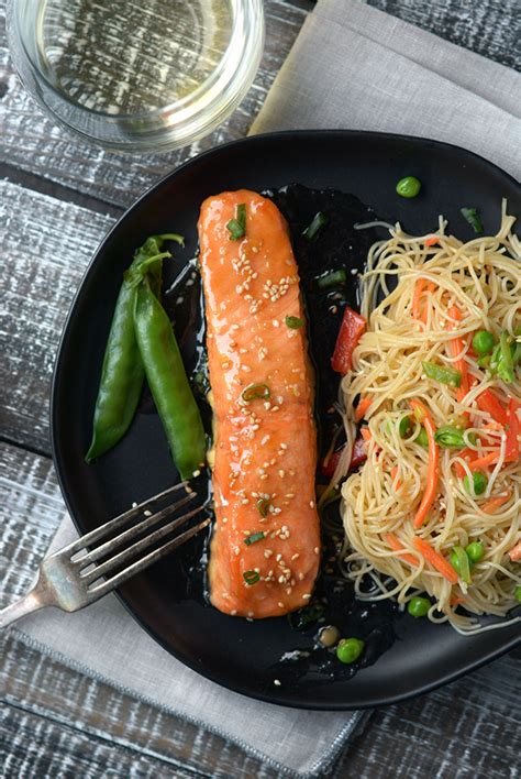Dinner prepped in less than 10 min, winning! Oven Baked Sesame Salmon - Simple Seasonal