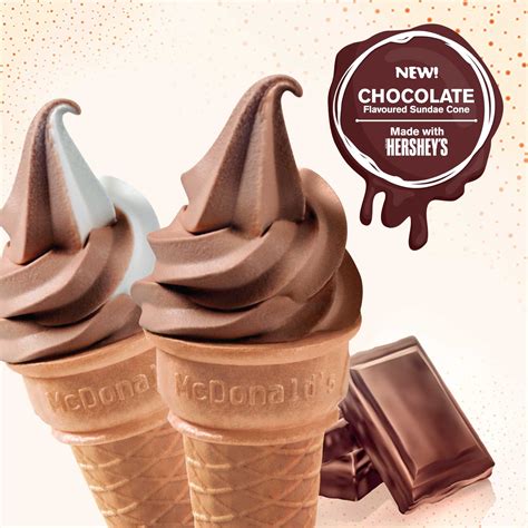 We know customers love chocolate, but the response to the hershey's chocolate flavoured sundae cone was incredible, they told cilisos in an email. orked dan violet: hersheys chocolate flavoured sundae cone ...