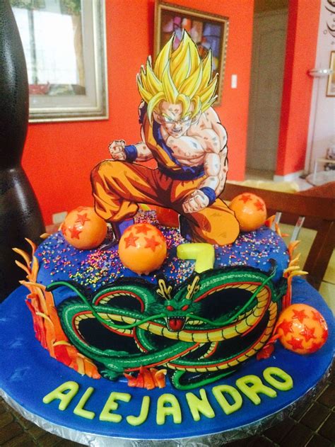 Видео goku dragon ball z cake канала julie sweet cakes. Dragon Ball Z Birthday Cake Dragon Ball Z Cake Cakes De ...