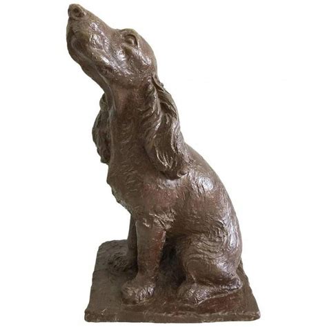 'springer spaniel' dod sculpture by david geenty is a magnificent cold bronze sculpture in celebration this classic breed of gundogs by the acclaimed sculptor david geenty. Bronze Statue of Cocker Spaniel, Statue of a Dog | Bronze ...