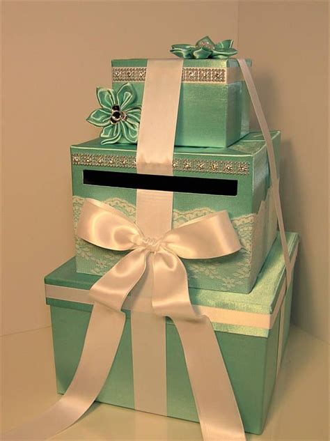 Shop the green gel polish kit at varnail nail supply store! Wedding Card Box White and Mint Green Gift Card Box Money ...