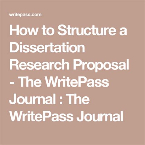 Example concept sheet research funding. How to Structure a Dissertation Research Proposal - The ...