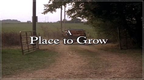 Many older adults want to stay in their homes as they age. A Place to Grow (1995) - DVD Movie Menus