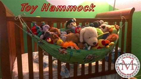 You may choose to place your hammock and stand on your patio or move it around the yard to enjoy the shade. Monzanita's: DIY Toy Hammock