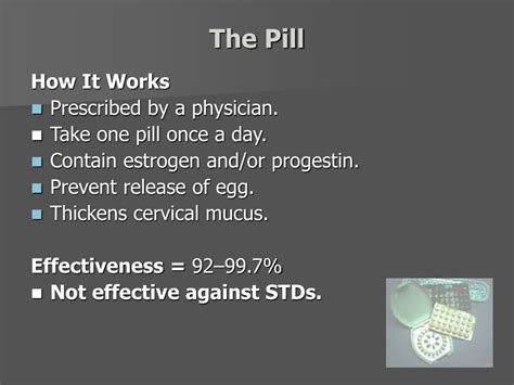 I stopped taking it all together in april and have not started another birth control since. PPT - Birth Control For Teens PowerPoint Presentation ...