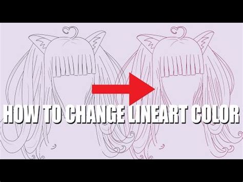 See how they've changed to a more mauve color? (15) How to Change Lineart Color Adobe Photoshop Cs6 (easy ...