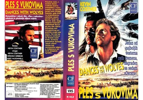 Smiles a lot in dances with wolves. Dances With Wolves (1990) on CF Video (Croatia VHS videotape)