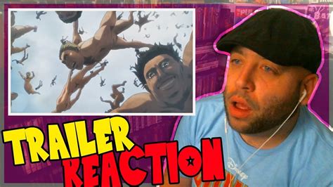 When is attack on titan coming back? Attack On Titan Season 4 Trailer Reaction - YouTube